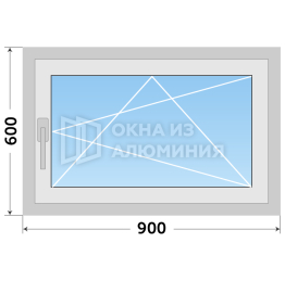 Алюминиевое остекление дома AL-236